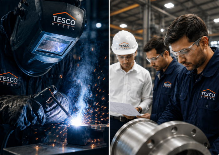 Tesco Steel engineering team